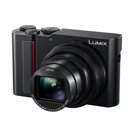 Цифровой фотоаппарат Panasonic Lumix DMC-TZ200 Black - фото 1