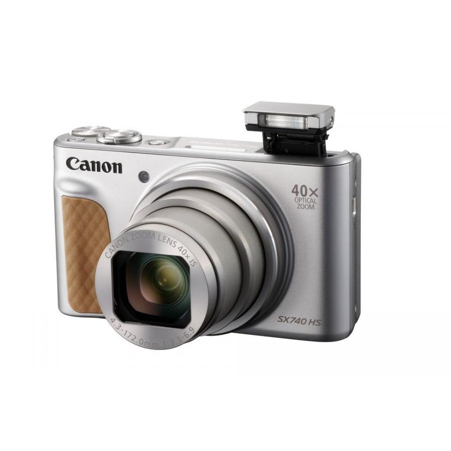 Фото - Цифровой фотоаппарат Canon PowerShot SX740 HS (2956C002) Silver цифровой фотоаппарат canon powershot sx620 hs red