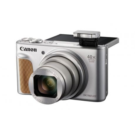 Цифровой фотоаппарат Canon PowerShot SX740 HS Silver - фото 7
