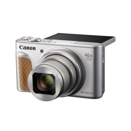 Цифровой фотоаппарат Canon PowerShot SX740 HS Silver - фото 8