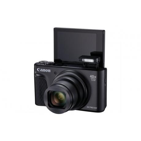 Цифровой фотоаппарат Canon PowerShot SX740 HS Black - фото 10