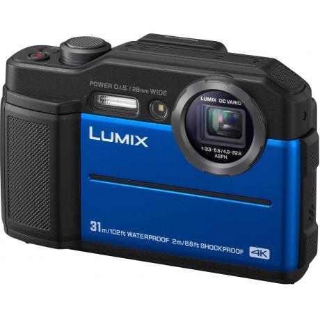 Цифровой фотоаппарат Panasonic Lumix DC-FT7 синий - фото 1