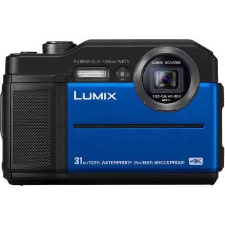 Цифровой фотоаппарат Panasonic Lumix DC-FT7 синий - фото 6