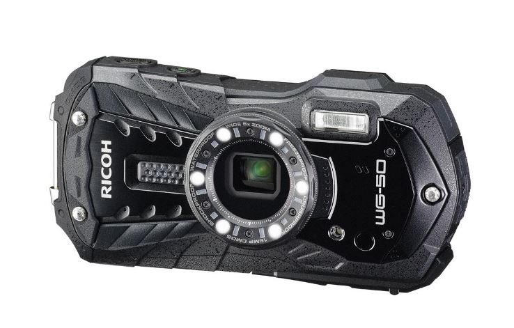 Цифровой фотоаппарат Ricoh WG-50 black, цвет черный S0004572 - фото 1