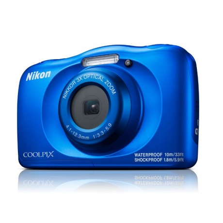 Цифровой фотоаппарат Nikon Coolpix W150 Blue Backpack Kit - фото 2