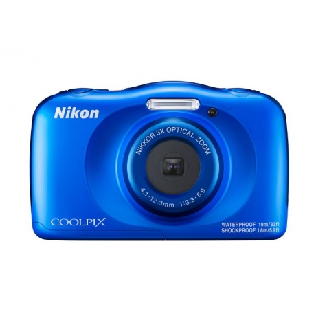 Цифровой фотоаппарат Nikon Coolpix W150 Blue Backpack Kit - фото 3