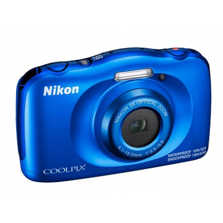 Цифровой фотоаппарат Nikon Coolpix W150 Blue Backpack Kit - фото 5