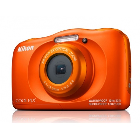 Цифровой фотоаппарат Nikon Coolpix W150 Orange Backpack Kit - фото 2