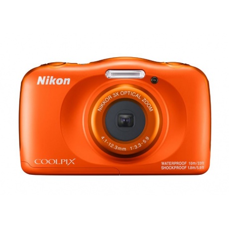 Цифровой фотоаппарат Nikon Coolpix W150 Orange Backpack Kit - фото 3