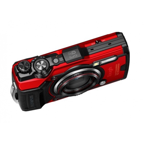 Цифровой фотоаппарат Olympus TG-6 Красный - фото 3