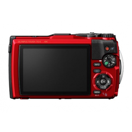 Цифровой фотоаппарат Olympus TG-6 Красный - фото 4