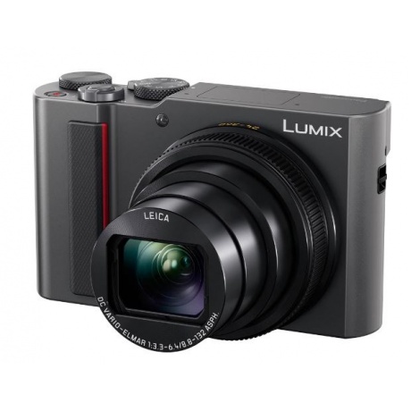Цифровой фотоаппарат Panasonic Lumix DC-ZS200 / DC-TZ200 Silver - фото 2