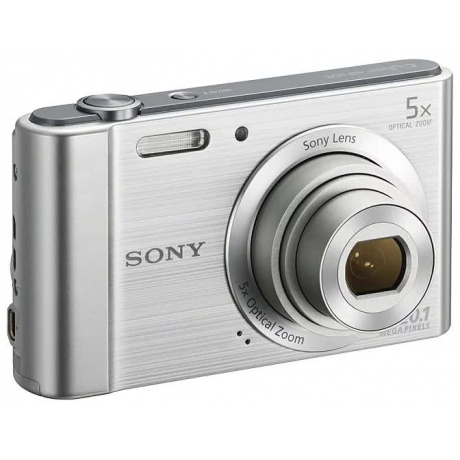 Фотоаппарат Sony Cyber-shot DSC-W800 серебристый - фото 2