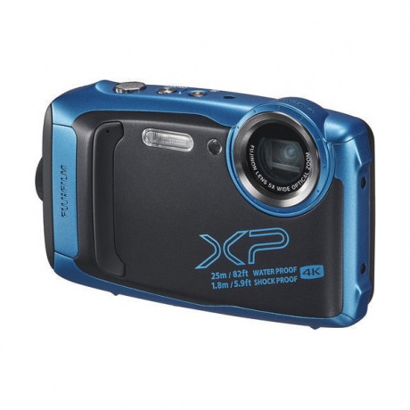 Цифровой фотоаппарат Fujifilm FinePix XP140 Sky Blue - фото 3
