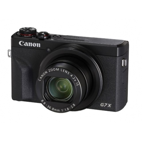 Цифровой фотоаппарат Canon PowerShot G7 X Mark III Black - фото 1