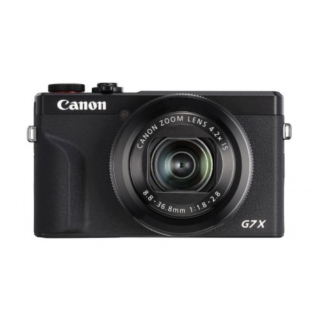 Цифровой фотоаппарат Canon PowerShot G7 X Mark III Black - фото 2