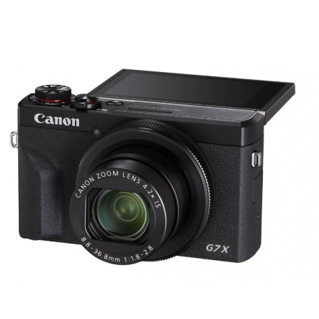Цифровой фотоаппарат Canon PowerShot G7 X Mark III Black - фото 7