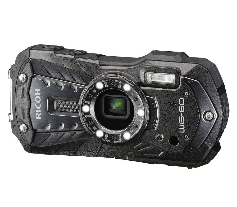 Цифровой фотоаппарат Rikoh WG-60 black от Kotofoto