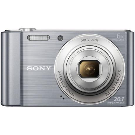 Цифровой фотоаппарат Sony Cyber-shot DSC-W810 Silver - фото 1