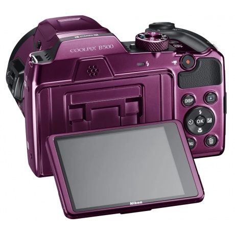 Цифровой фотоаппарат Nikon Coolpix B500 Plum - фото 8
