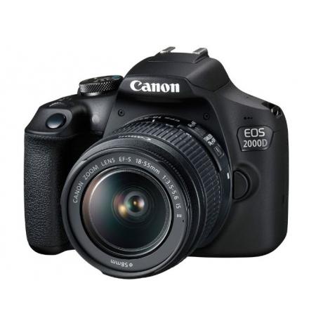 Фотоаппарат зеркальный Canon EOS 2000D Kit 18-55 IS - фото 1