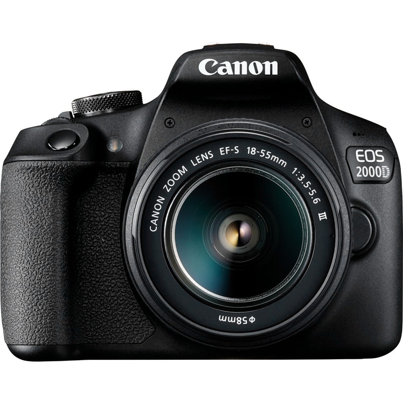 Фотоаппарат зеркальный Canon EOS 2000D Kit 18-55 III DC