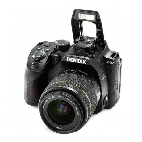 Фотоаппарат зеркальный Pentax K-70 Kit 18-50 WR black - фото 5