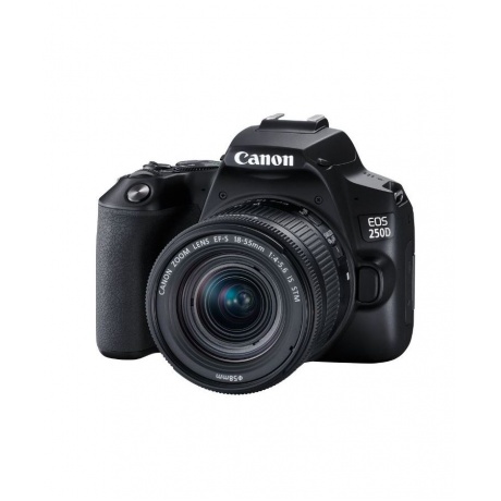 Зеркальный фотоаппарат Canon EOS 250D kit 18-55 IS STM Black - фото 1