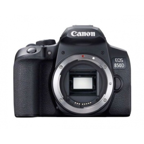 Фотоаппарат зеркальный Canon EOS 850D Body 4K Full HD SDXC Li-ion черный - фото 1