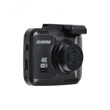 Видеорегистратор Digma FreeDrive 600-GW DUAL 4K Black FD600D4 - фото 4