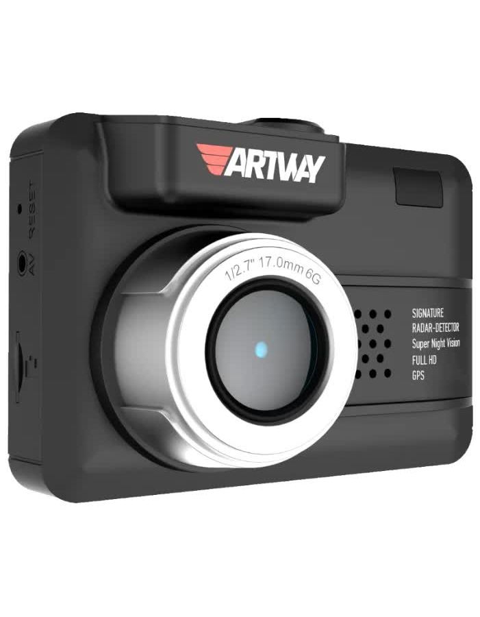 Видеорегистратор с радар-детектором Artway MD-107 видеорегистратор планшет artway md 175 две камеры 7 обзор 170° 1920х1080
