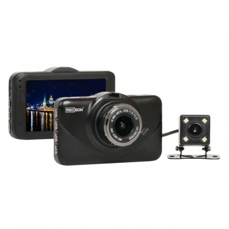 Видеорегистатор RECXON QX-4 2 камеры - фото 1
