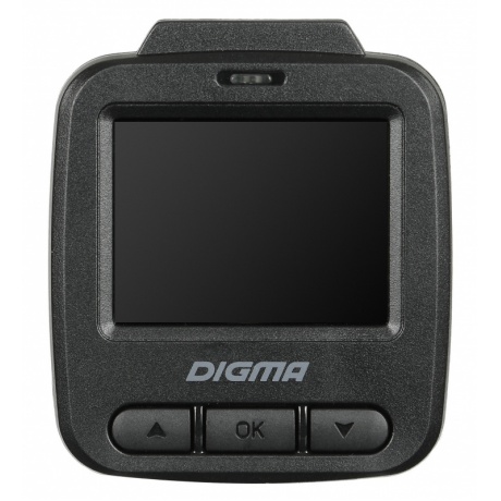 Видеорегистратор Digma FreeDrive 112 (GP1247) черный - фото 2