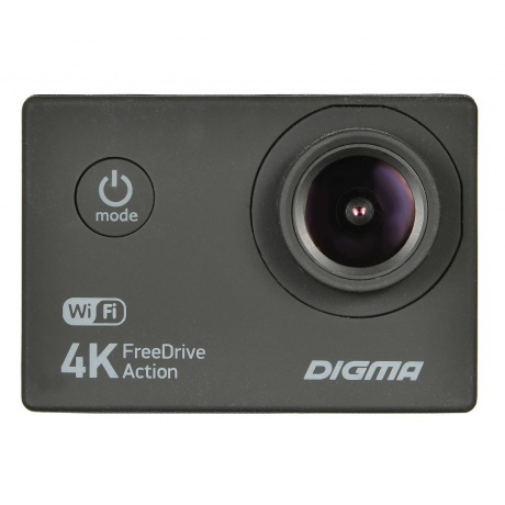 Видеорегистратор Digma FreeDrive Action 4K WiFi - фото 1