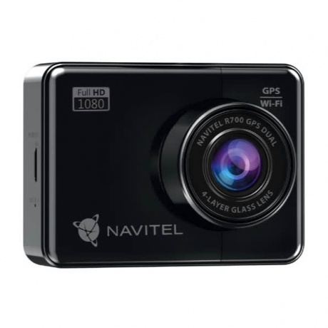 Видеорегистратор Navitel R700 GPS DUAL черный - фото 2