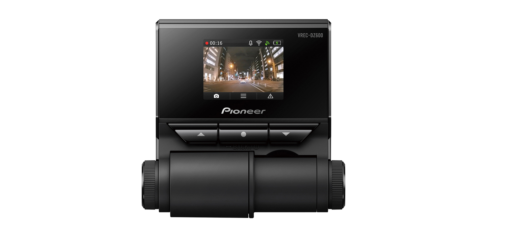 Видеорегистратор Pioneer VREC-DZ600 2 шт зажимы для лобового стекла honda pioneer 1000 can am 800 800r x commander maverick