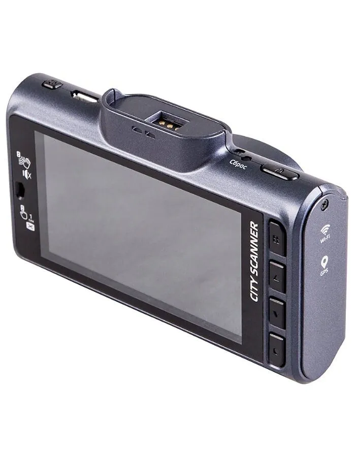 Видеорегистратор SilverStone F1 CityScanner черный - фото 4