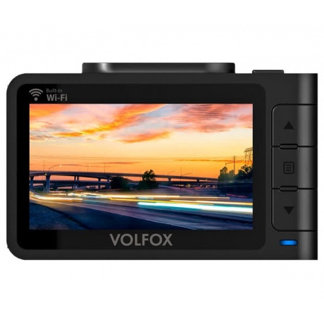 Видеорегистратор VOLFOX VF-4K900 DUO.2 камеры - фото 5
