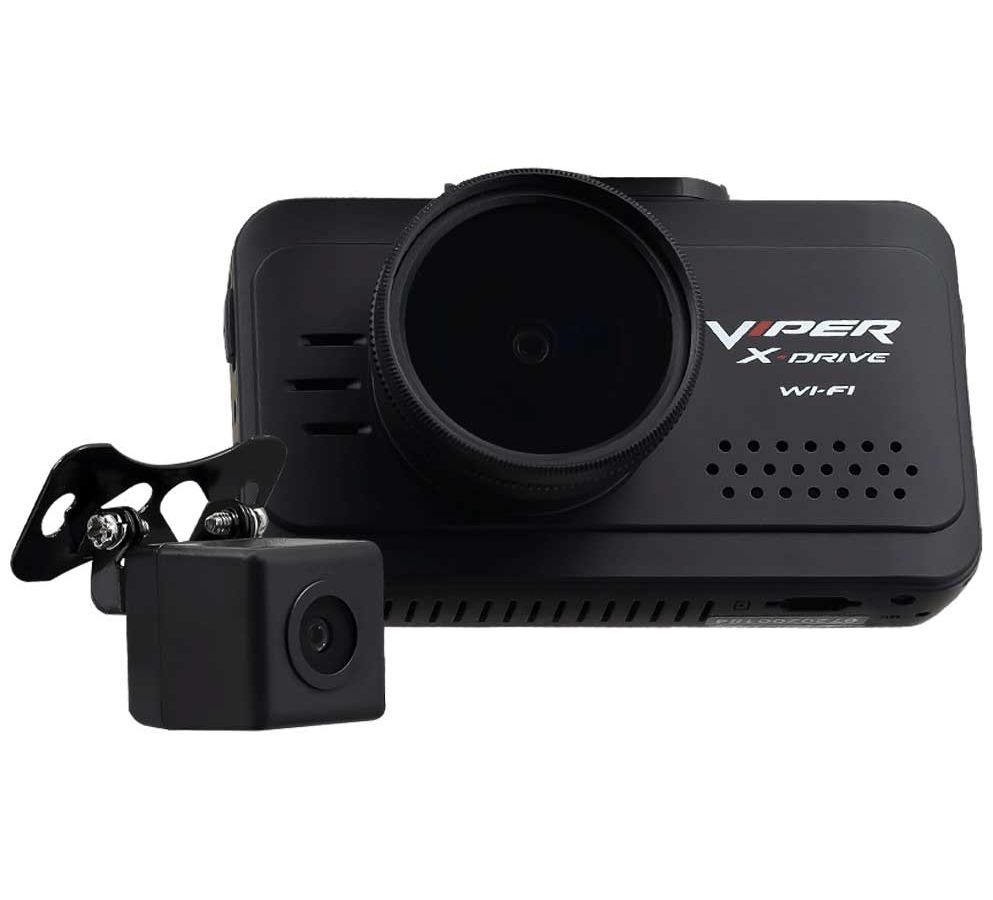 цена Видеорегистратор Viper X-DRIVE DUO Wi-Fi (+ кам.заднего вида, салонная)