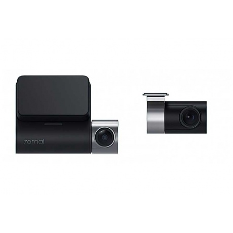Видеорегистратор Xiaomi (Mi) 70Mai Dash Cam A500S-1 + камера заднего вида RC06 черный - фото 2