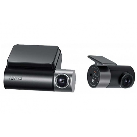 Видеорегистратор Xiaomi (Mi) 70Mai Dash Cam A500S-1 + камера заднего вида RC06 черный - фото 3