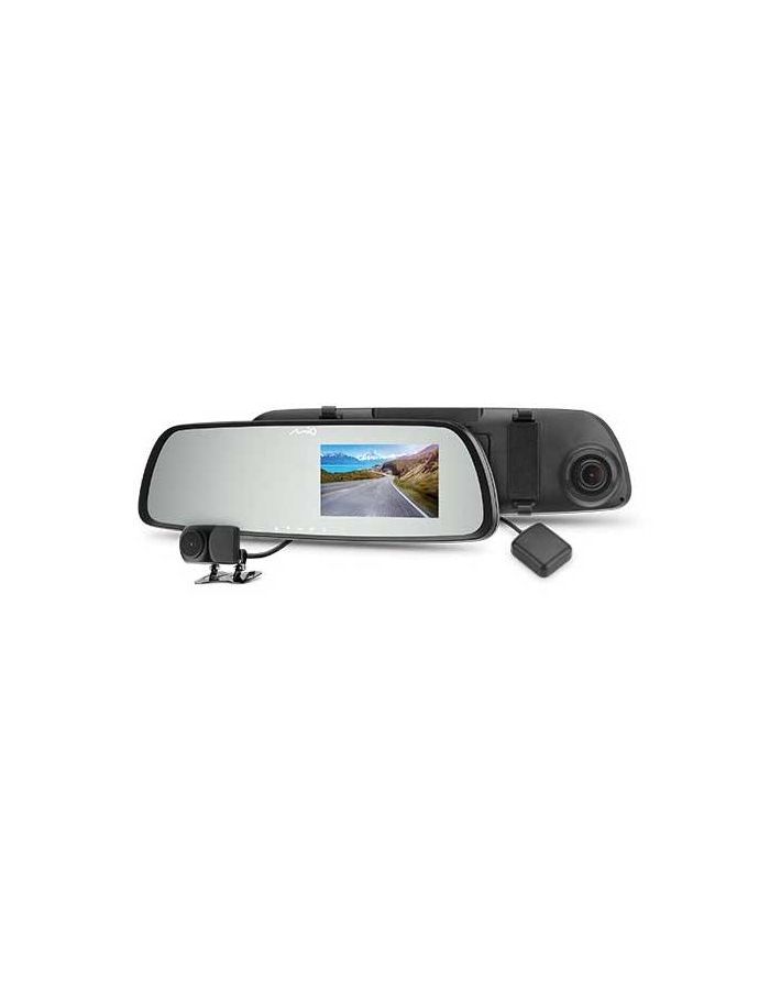 Видеорегистратор-зеркало Mio R47D GPS +доп.камера штатный двухканальный автомобильный ultra hd 1296p видеорегистратор с gps avs400dvr 104 для