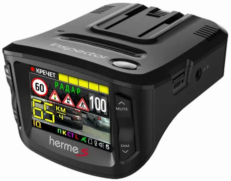 Видеорегистратор с радар-детектором Inspector HERMES GPS ГЛОНАСС