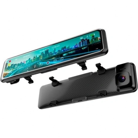 Видеорегистратор TrendVision MR-4K, Сенсорный IPS дисплей 11.66"...