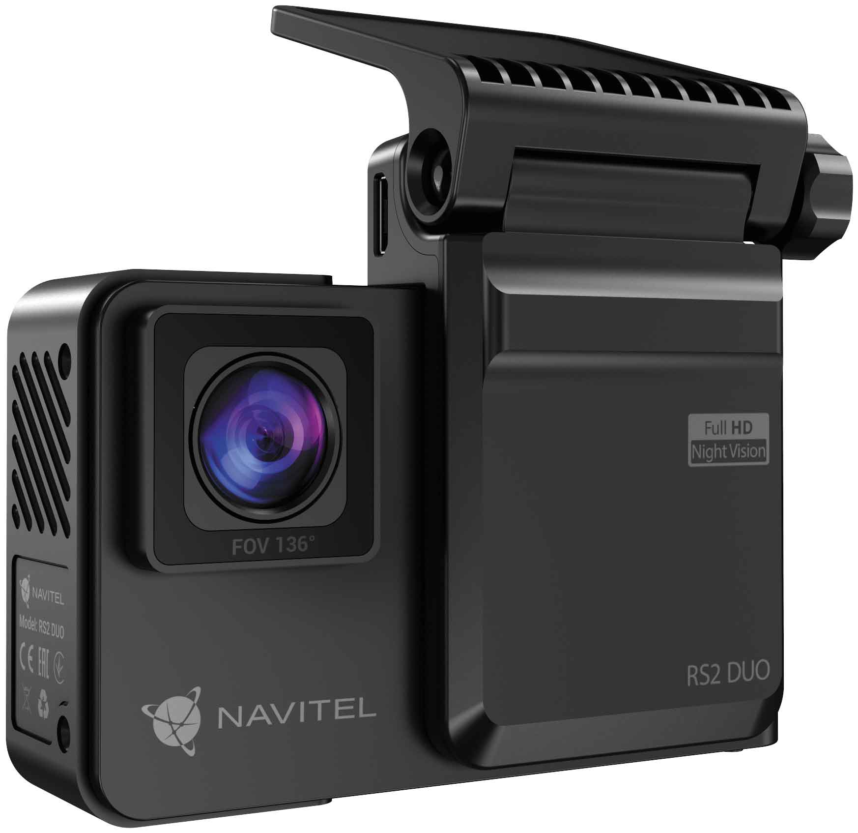 видеорегистратор navitel r450 nv черный Видеорегистратор Navitel RS2 DUO DVR черный