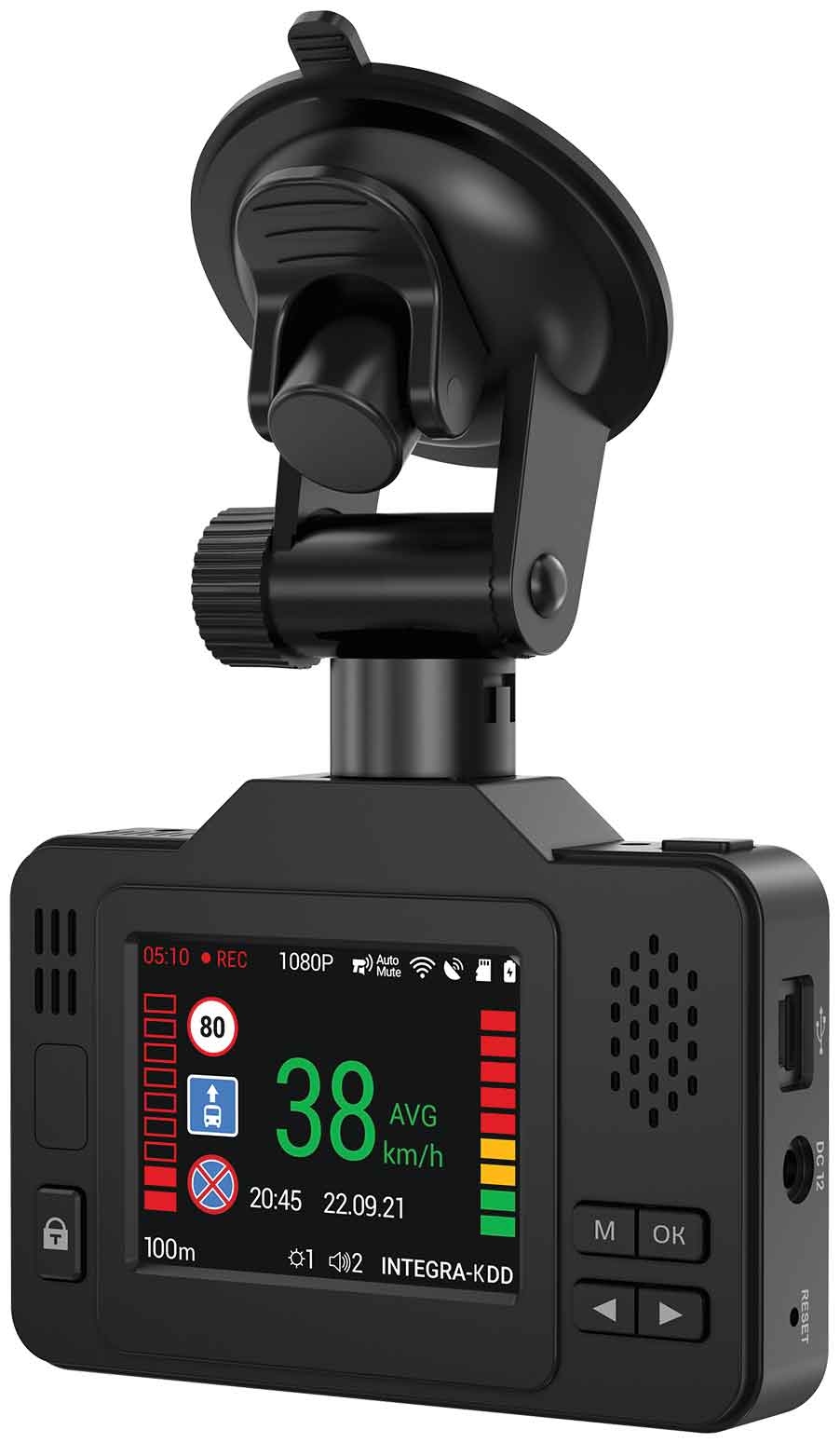Видеорегистратор с радар-детектором Navitel XR2550 GPS видеорегистратор зеркало navitel mr250 nv