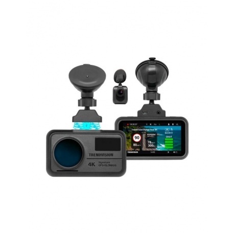 Видеорегистратор TrendVision Hybrid Signature Real 4K 2CH - фото 1