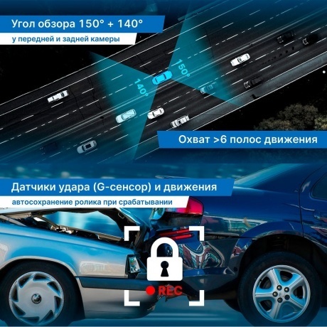 Видеорегистратор-зеркало TrendVision CarPlay Mirror - фото 6