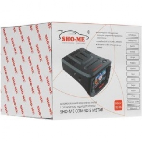 Видеорегистратор с РД SHO-Me Combo 5 Mstar - фото 19