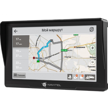 Навигатор Автомобильный GPS Navitel E777 TRUCK 7&quot; 800x480 8Gb microSDHC черный Navitel - фото 1